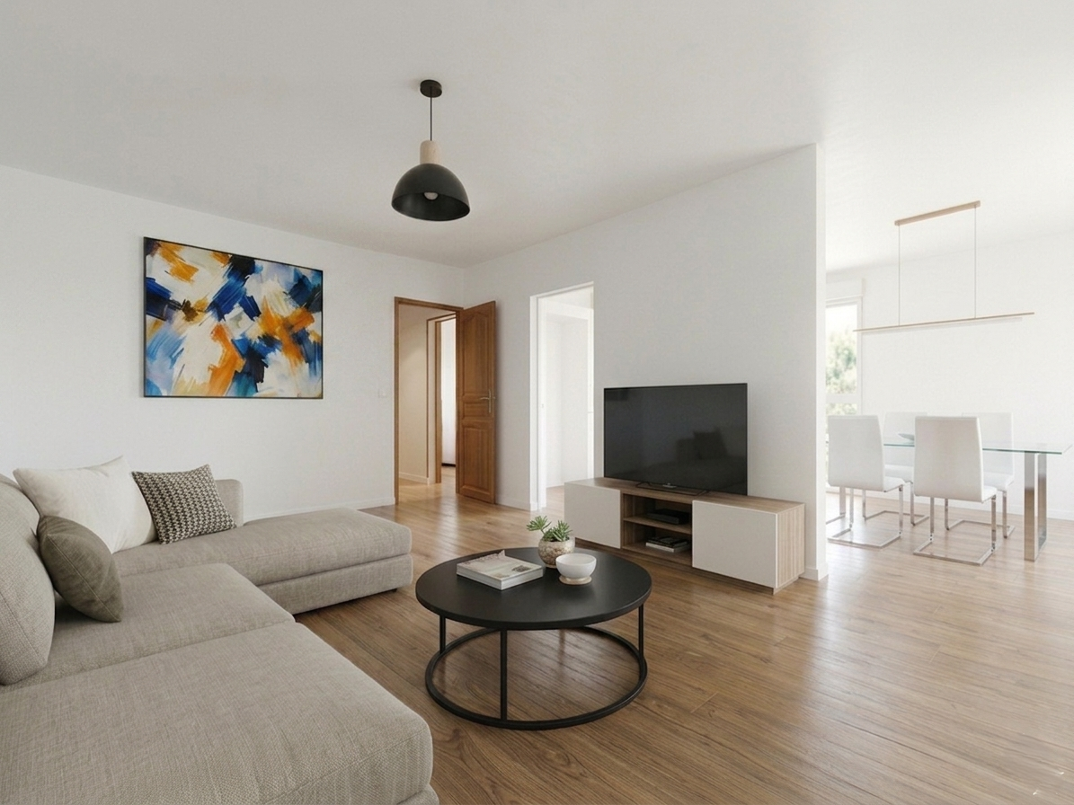 Volume rare de 102 m2 utiles, rénové à neuf + Garage XXL